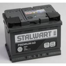 Аккумулятор автомобильный 6СТ-60 STALWART PREMIUM 600А пп