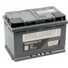 Аккумулятор автомобильный 6СТ-77 STALWART PREMIUM 770А пп