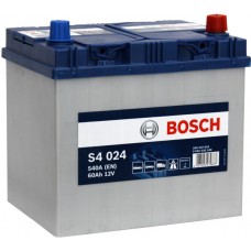 Аккумулятор автомобильный 6СТ-60 Bosch S4 Silver ASIA 540А оп