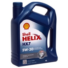 Масло моторное SHELL HELIX HX7 5w-30 SN 4л